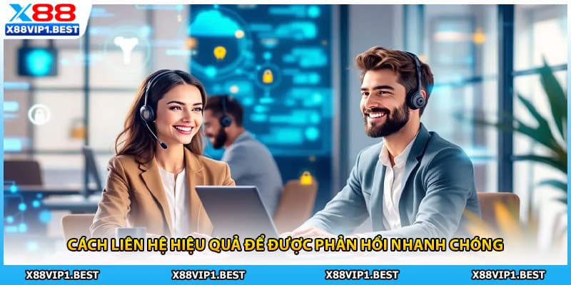 Cách liên hệ hiệu quả để được phản hồi nhanh chóng
