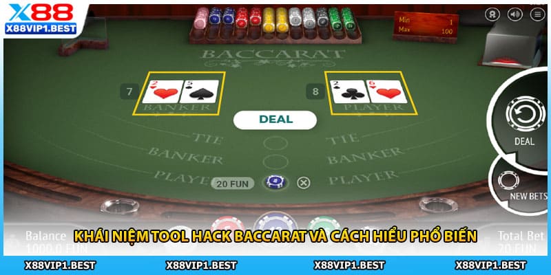 Khái niệm tool hack baccarat và cách hiểu phổ biến