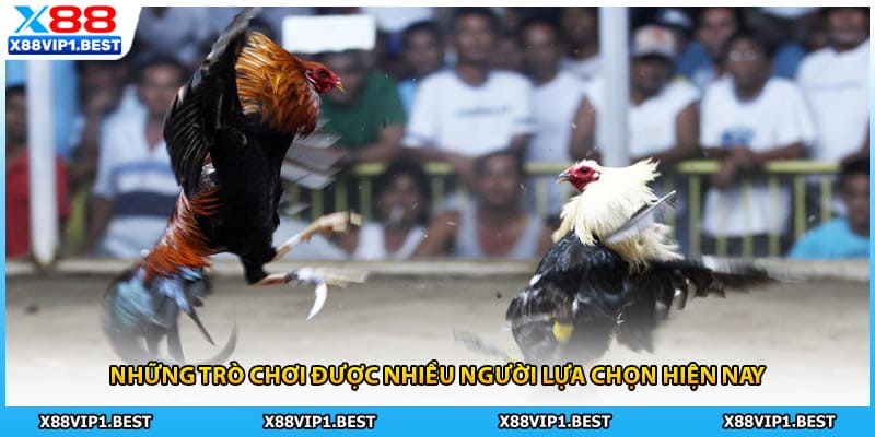 Những trò chơi được nhiều người lựa chọn hiện nay